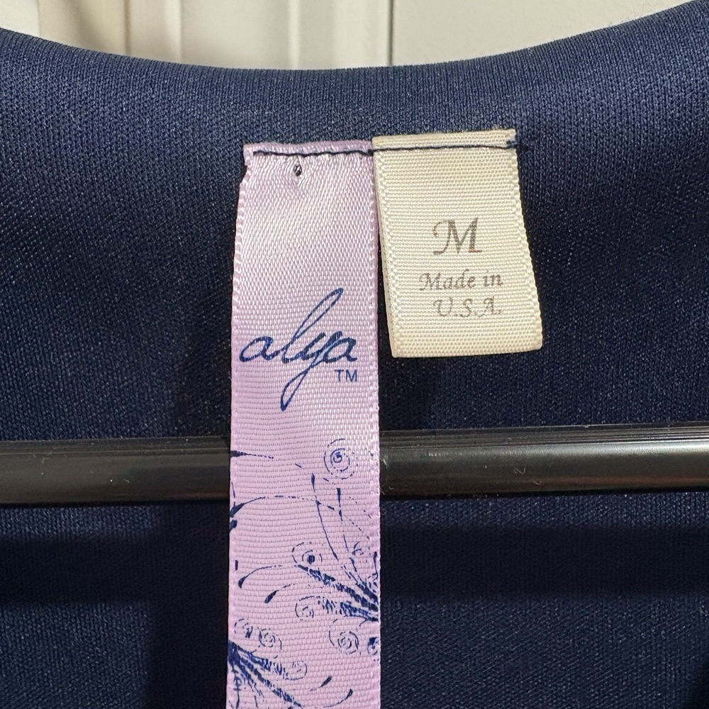 Alya Midnight Blue Dress/Top - Picture 2 of 3